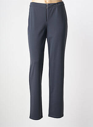 Pantalon drept elasticitate albastru CHRISMAS'S femeie