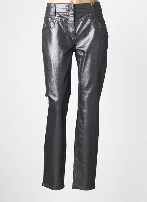 Pantalon drept elasticitate mărime normală gri CECIL femme