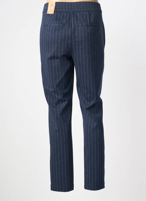 Pantalon chino țesătură poplin mărime normală albastru CECIL femme