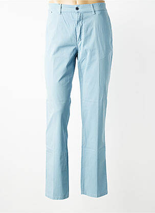 Pantalon chino țesătură poplin mărime normală albastru LCDN homme