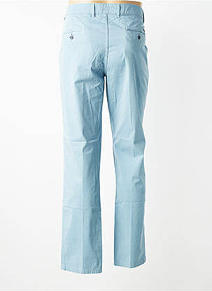 Pantalon chino țesătură poplin mărime normală albastru LCDN bărbat