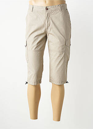 Bermudă țesătură poplin mărime normală bej RED POINT homme