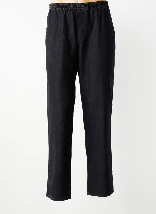 Blugi cu croială dreaptă țesătură brută mărime normală negru BRÜHL homme