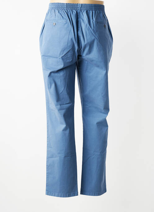 Pantalon chino țesătură poplin mărime normală albastru LCDN homme