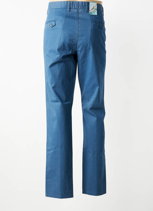 Pantalon chino țesătură poplin mărime normală albastru LCDN homme