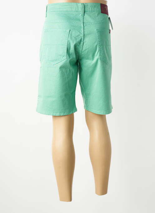 Bermudă țesătură poplin mărime normală verde DOS GALGOS homme