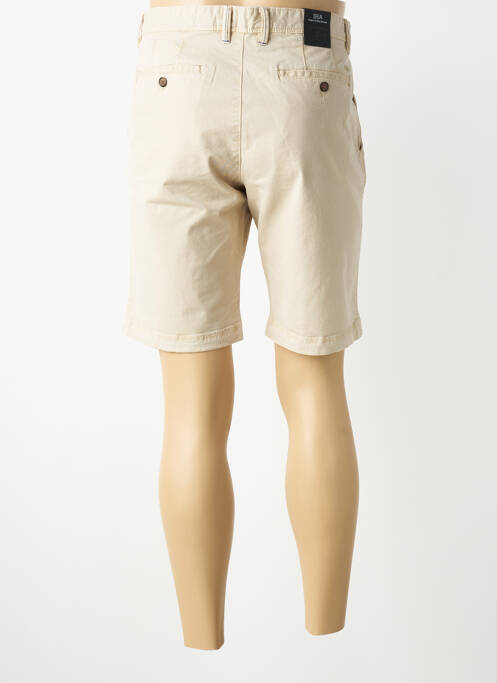 Bermudă țesătură poplin mărime normală bej S4 JACKETS homme