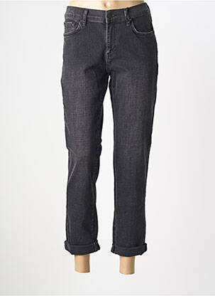 Blugi croială mom buzunare mărime normală negru FIVE femme