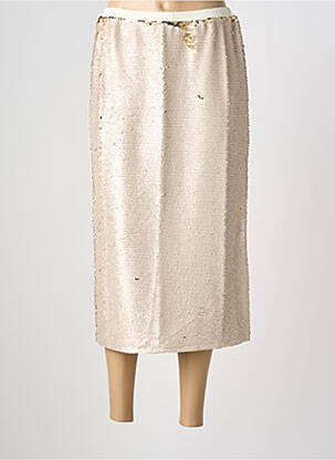 Fustă lungă croială dreaptă bej JC.SOPHIE femme