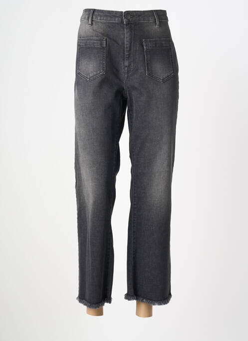 Blugi cu croială dreaptă elasticitate mărime normală gri ONE STEP femme