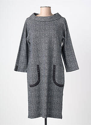 Rochie midi mâneci lungi mâneci lungi gri BETTY BARCLAY femeie