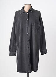 Rochie midi mâneci lungi mâneci lungi gri IKKS femeie