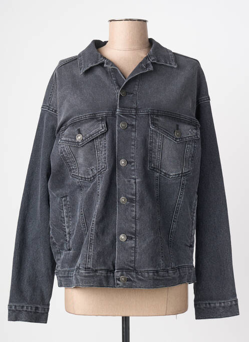 Jachete casual croială dreaptă gri FIVE femme