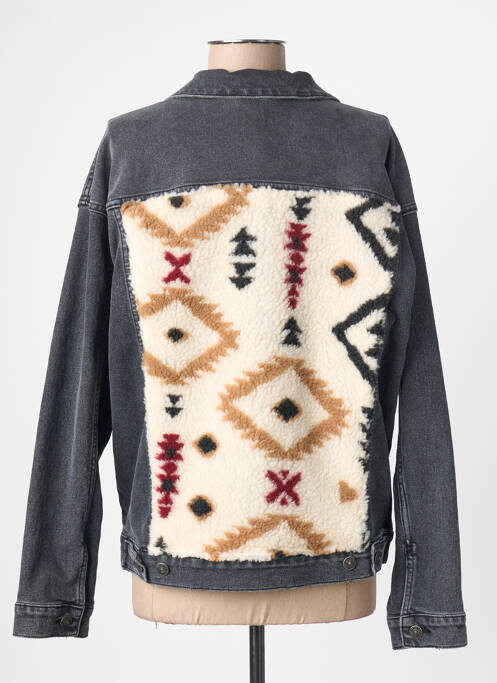 Jachete casual croială dreaptă gri FIVE femme