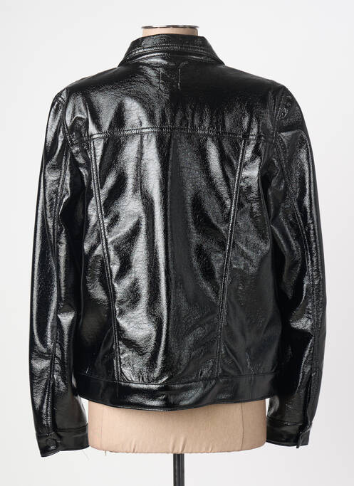 Geci din piele ecologică mâneci lungi negru FIVE femme