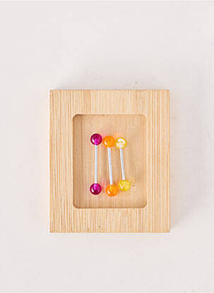 Piercing închidere cu închizătoare cu șurub galben TATA GISELE femeie