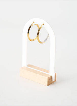 Cercei ornament oxid de zirconiu auriu TATA GISELE femeie