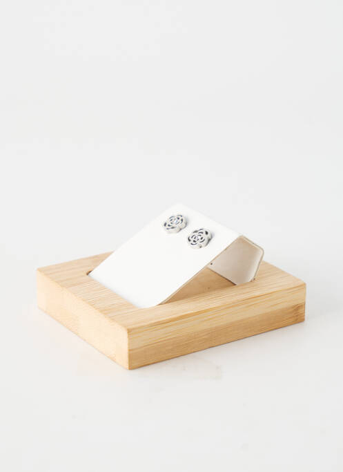 Cercei ornament oxid de zirconiu argintiu TATA GISELE femme