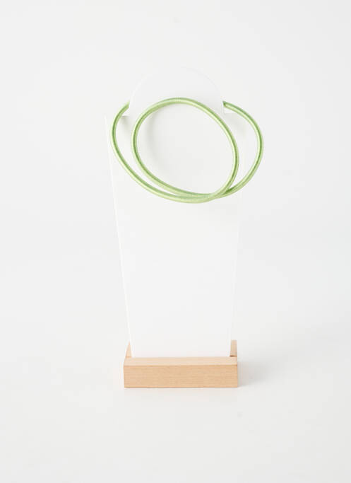Colier închidere cu închizătoare carabină verde TATA GISELE femme