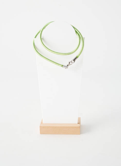 Colier închidere cu închizătoare carabină verde TATA GISELE femme