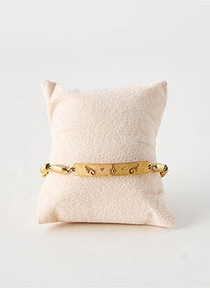 Brățară închidere cu închizătoare carabină auriu TATA GISELE homme