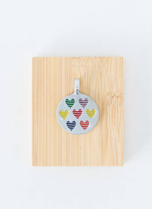 Pandantiv materiale metalice argintiu TATA GISELE femme