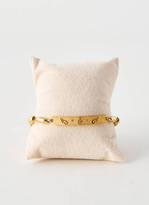 Brățară închidere cu închizătoare carabină auriu TATA GISELE homme