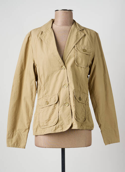 Sacou buzunare bej STK BY SETRAK femme