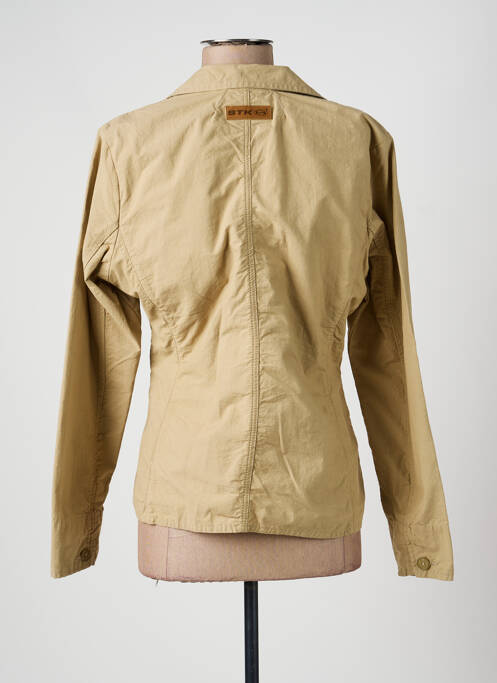 Sacou buzunare bej STK BY SETRAK femme