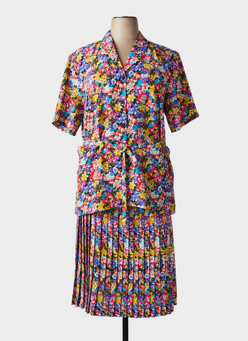 Set fustă croială cambrată galben FRANCE RIVOIRE femme