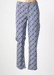 Pantalon drept elasticitate mărime normală albastru CONCEPT K femme