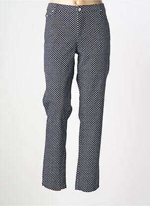 Pantalon drept elasticitate mărime normală albastru CONCEPT K femeie