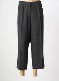Pantalon trei sferturi croială dreaptă mărime normală gri FRANCE RIVOIRE femme