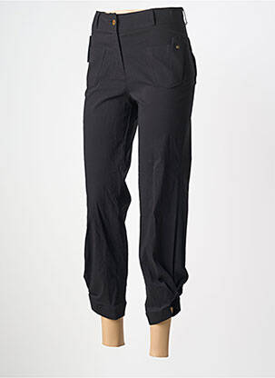 Pantalon trei sferturi croială dreaptă mărime normală negru QUATTRO femme