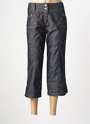 Pantalon trei sferturi croială dreaptă mărime normală negru CAROLE RICHARD femme