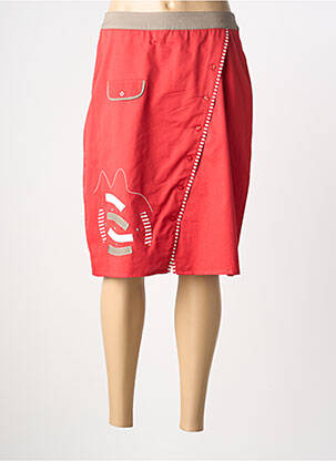 Fustă midi mărime normală roșu FIGURE LIBRE femme