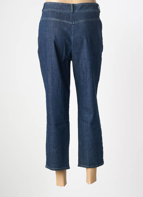 Pantalon trei sferturi croială dreaptă mărime normală albastru QUATTRO femme