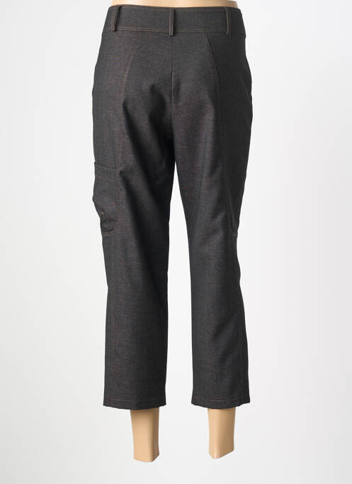 Pantalon trei sferturi croială dreaptă mărime normală gri QUATTRO femme