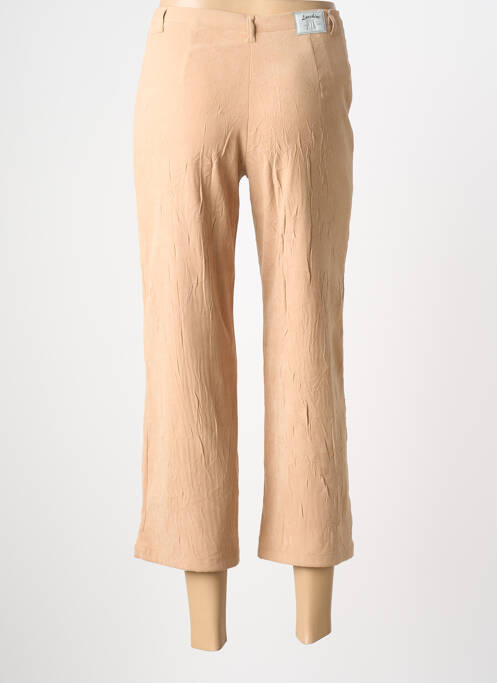 Pantalon trei sferturi elasticitate mărime normală bej LUCCHINI femme