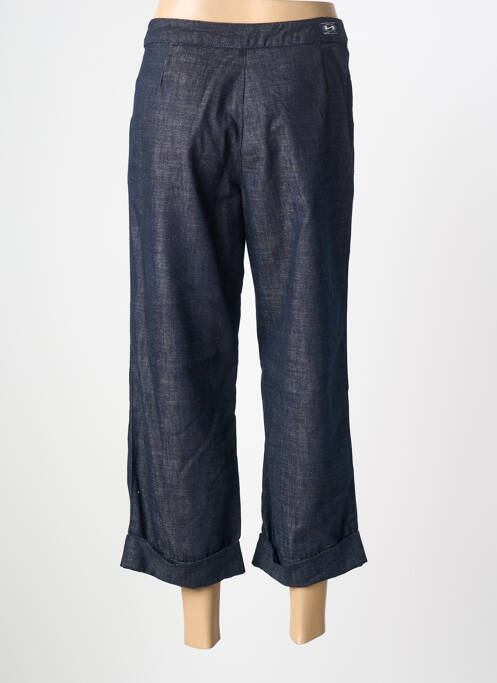 Pantalon trei sferturi croială dreaptă mărime normală albastru STK femme