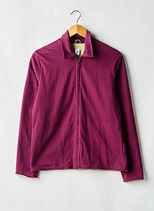Jachete casual guler de bluză violet PETIT BATEAU fată