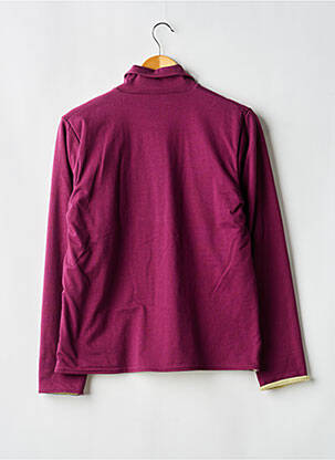 Jachete casual guler de bluză violet PETIT BATEAU fată