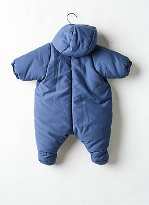 Salopetă-pantalon mâneci lungi mâneci lungi albastru PETIT BATEAU băiat