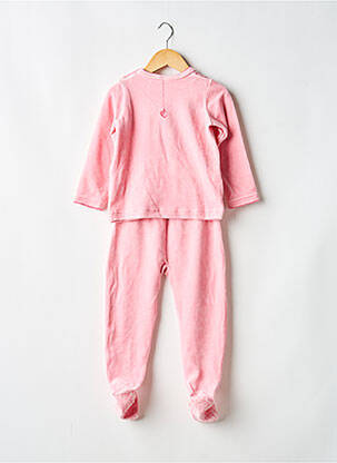 Pijama tip de tricou roz PETIT BATEAU fille