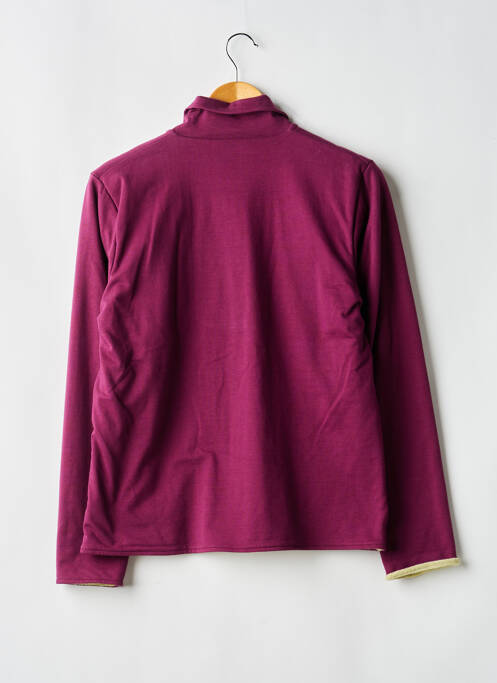 Jachete casual croială dreaptă violet PETIT BATEAU fille