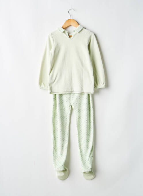 Pijama tip de tricou verde PETIT BATEAU enfant
