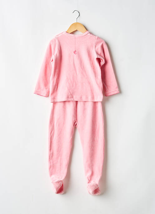 Pijama tip de tricou roz PETIT BATEAU fille