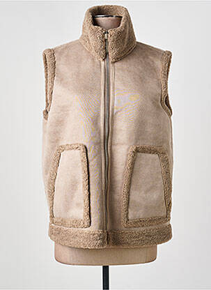 Jachete casual croială dreaptă bej FREDA femme