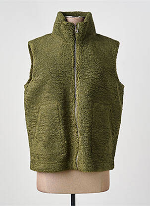 Jachete casual croială dreaptă verde FREDA femeie