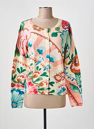 Vestă cu mâneci lungi strânsă pe partea de jos roz ALDO MARTIN'S femme